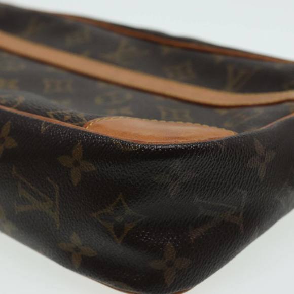 LOUIS VUITTON Monogram Compiegne 28 Clutch Bag M51845 LV Auth 84708 - Picture 14 of 16